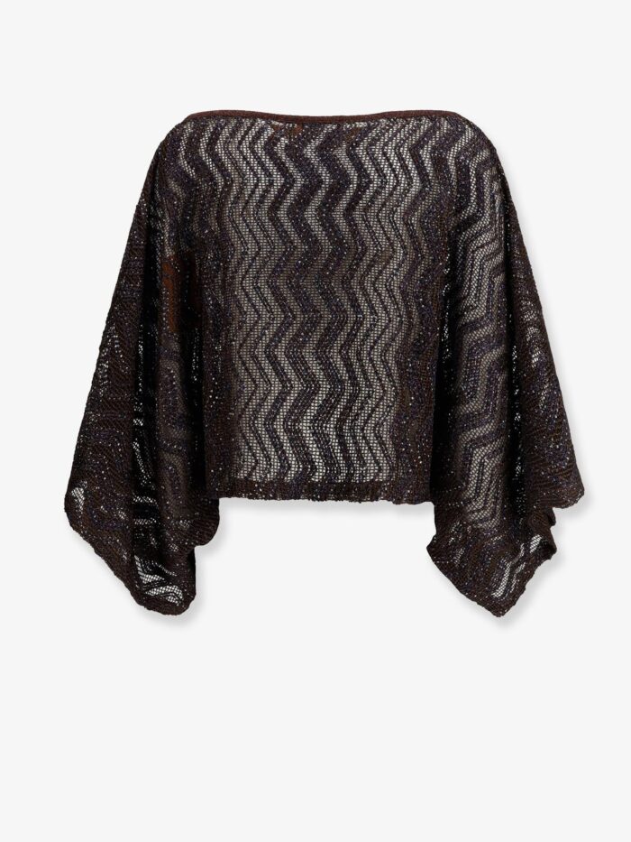 Missoni Viscose Top With Chevron Pattern