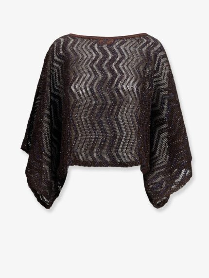 Missoni Viscose Top With Chevron Pattern