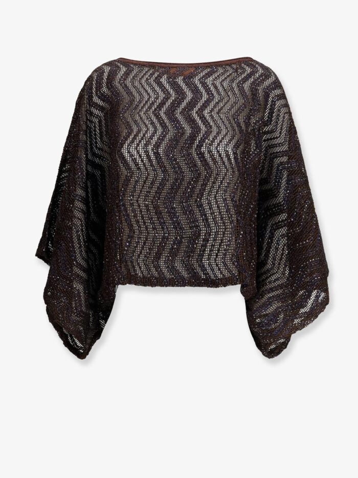 Missoni Viscose Top With Chevron Pattern