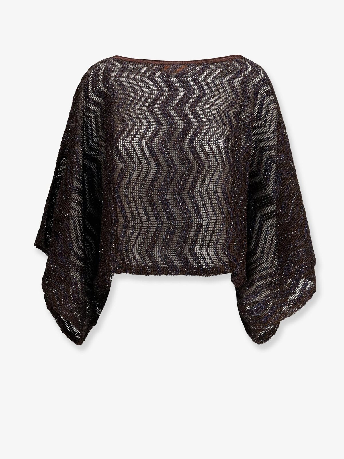 Missoni Viscose Top With Chevron Pattern