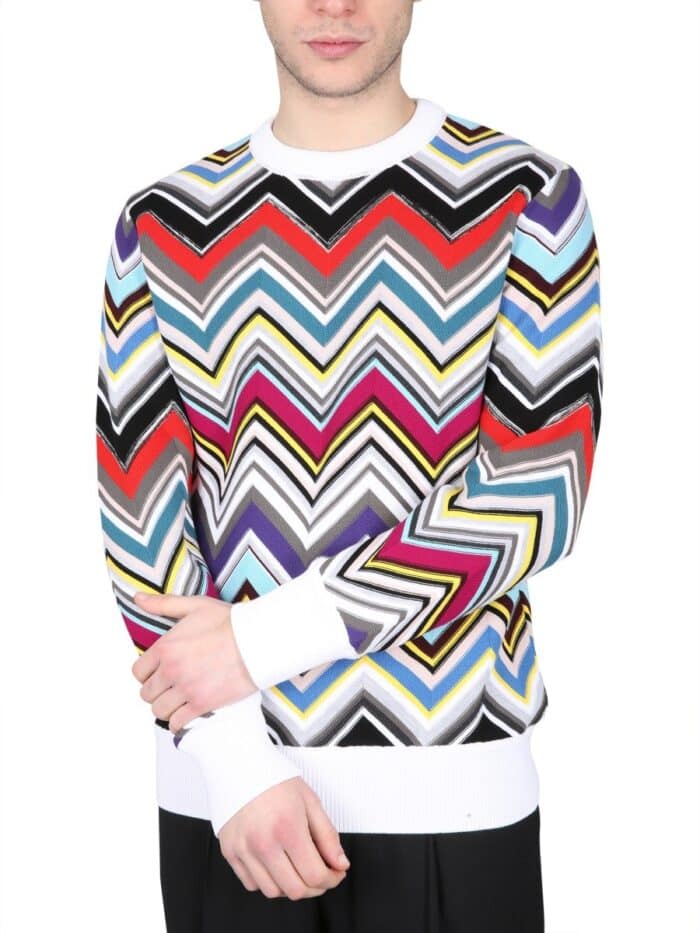 Missoni WOOL CREW NECK SWEATER
