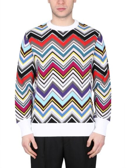Missoni WOOL CREW NECK SWEATER