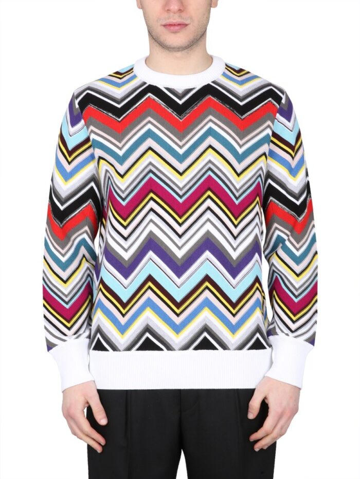 Missoni WOOL CREW NECK SWEATER
