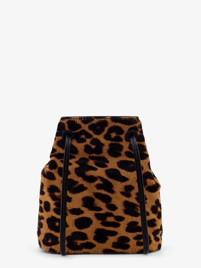 Miu Miu Animal Print Leather Crossbody Bag