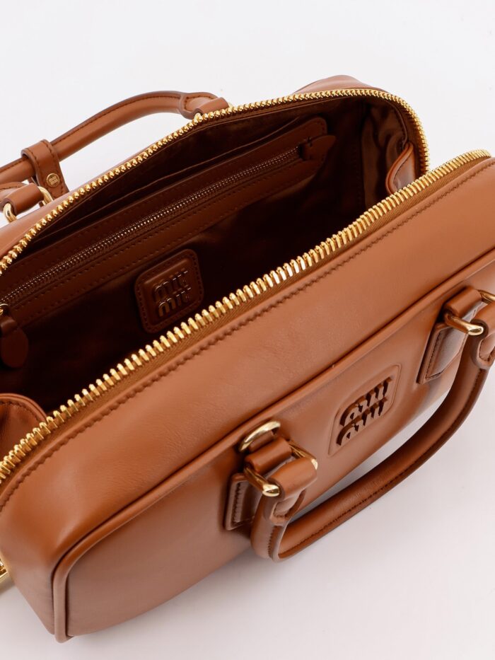 Miu Miu Arcadie Leather Crossbody Bag