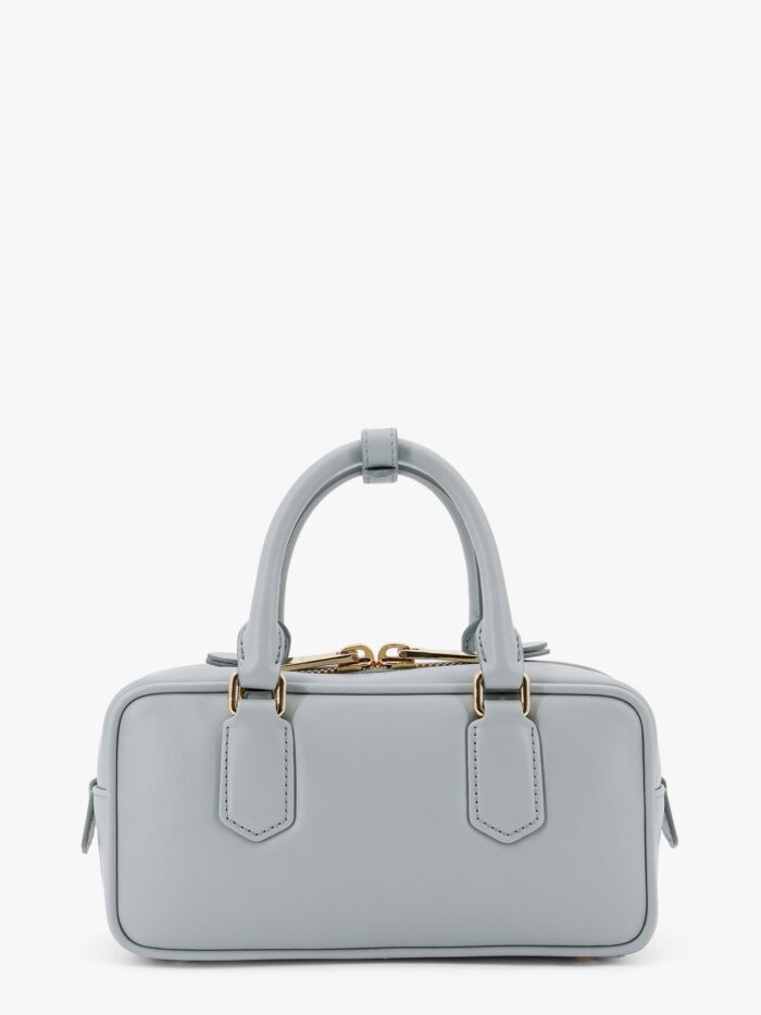 Miu Miu Arcadie Leather Handbag With Embossed Logo