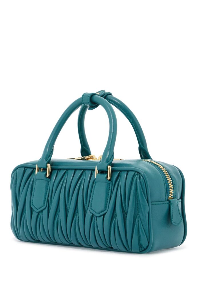 MIU MIU Arcadie Nappa Leather Handbag