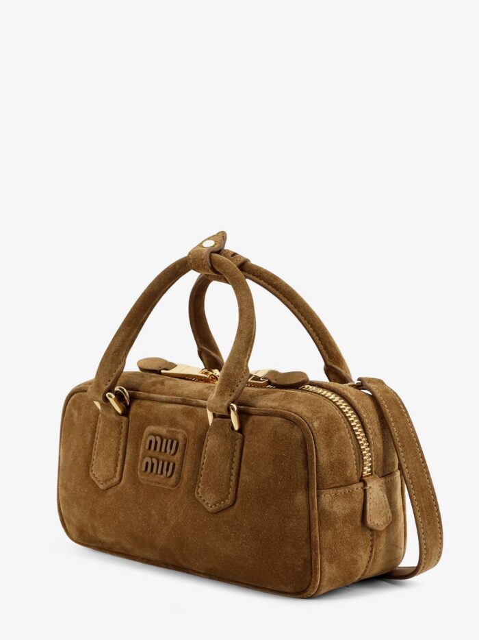 Miu Miu Arcadie Suede Shoulder Bag