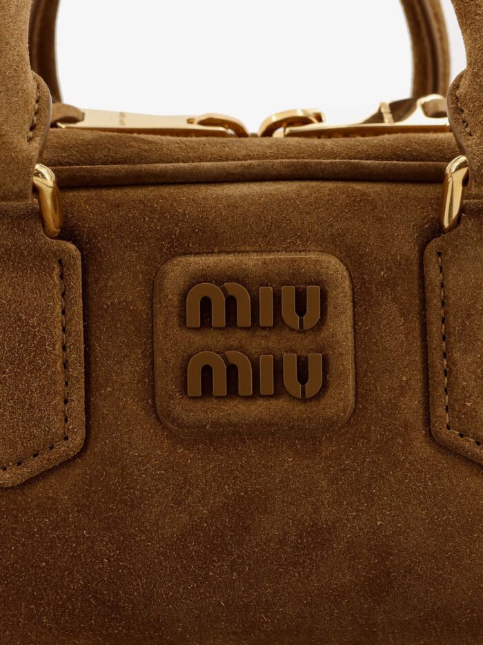 Miu Miu Arcadie Suede Shoulder Bag