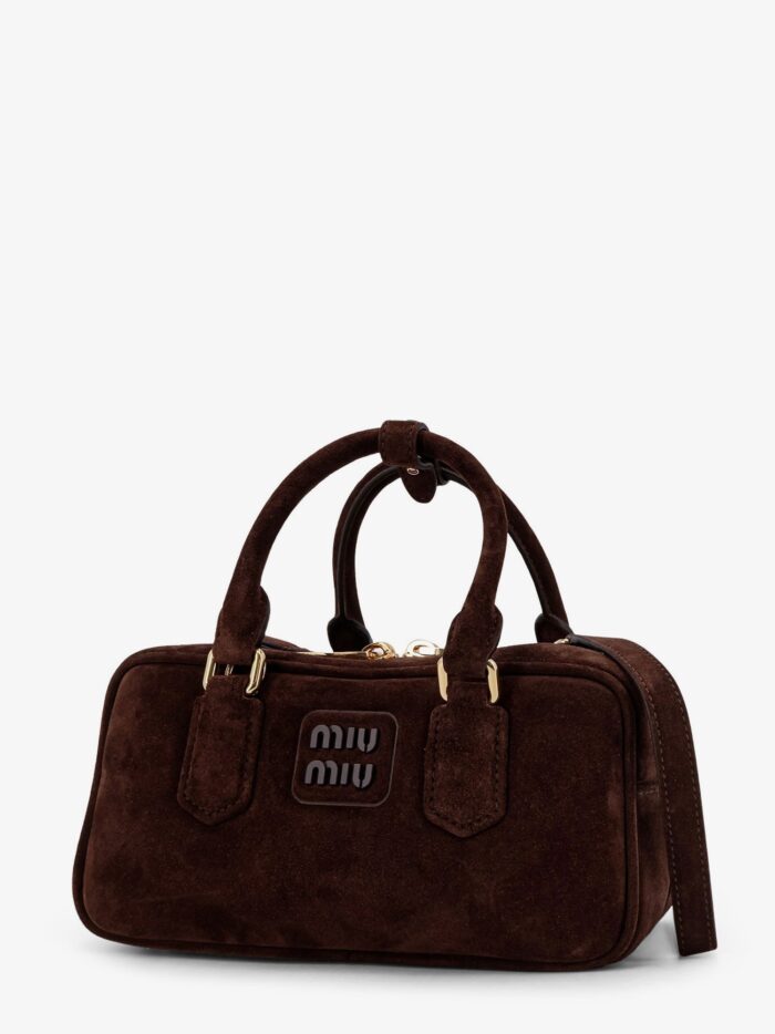 Miu Miu Arcadie Suede Shoulder Bag