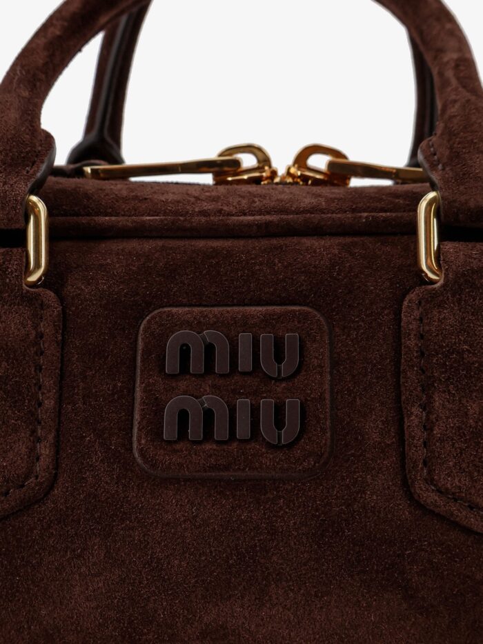 Miu Miu Arcadie Suede Shoulder Bag