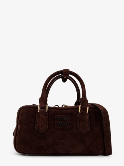 Miu Miu Arcadie Suede Shoulder Bag