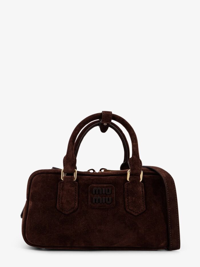 Miu Miu Arcadie Suede Shoulder Bag