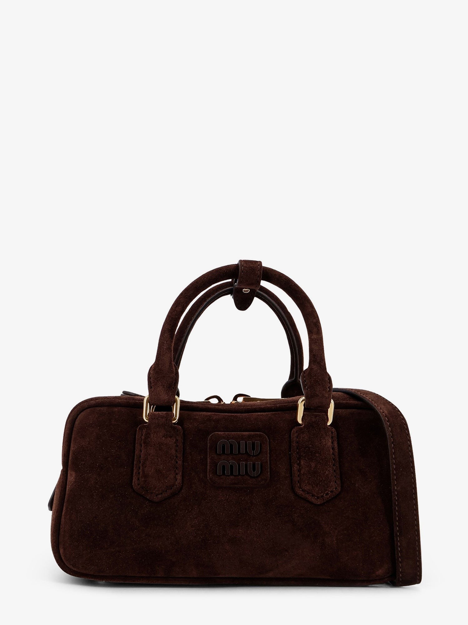 Miu Miu Arcadie Suede Shoulder Bag