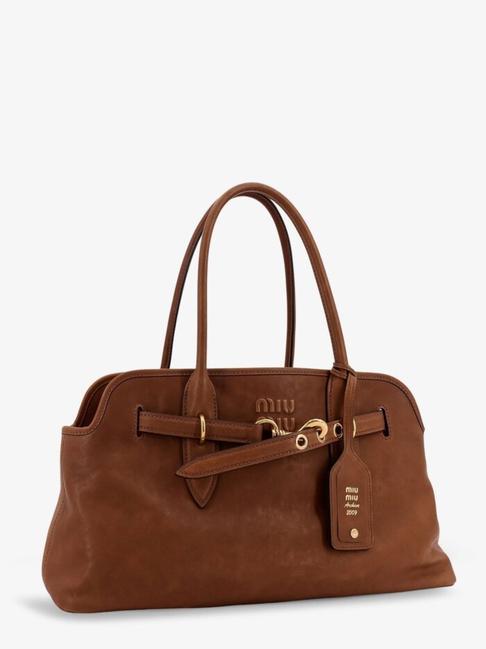 Miu Miu Aventure Leather Shoulder Bag