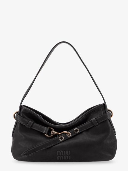 Miu Miu Aventure Leather Shoulder Bag