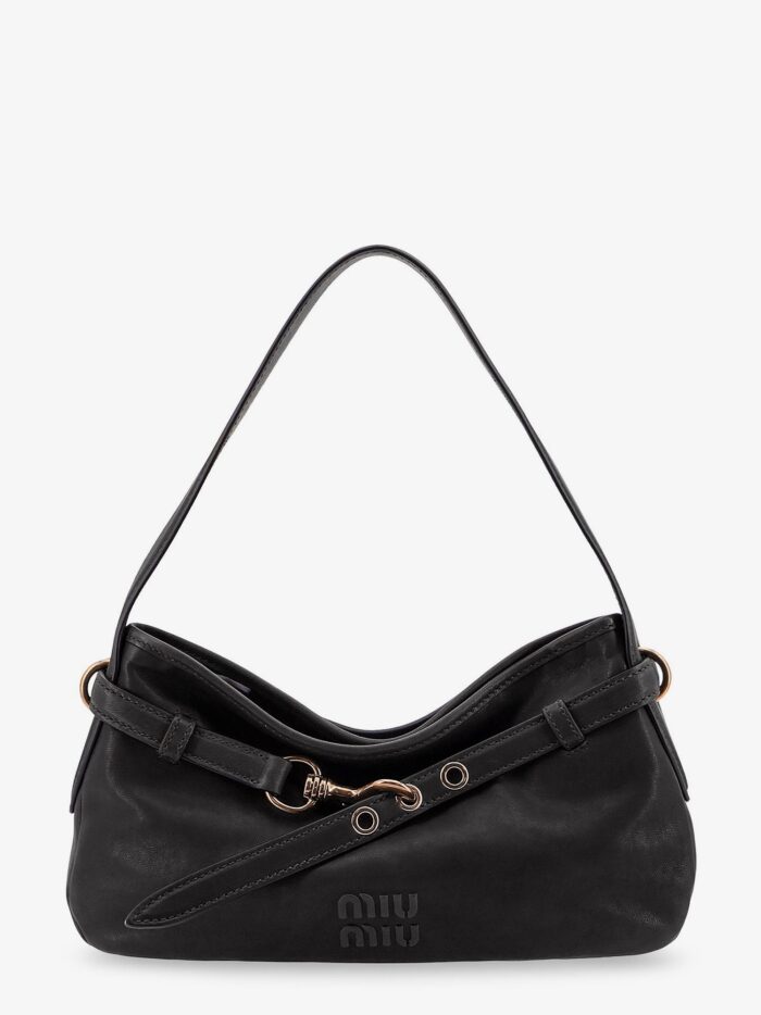 Miu Miu Aventure Leather Shoulder Bag