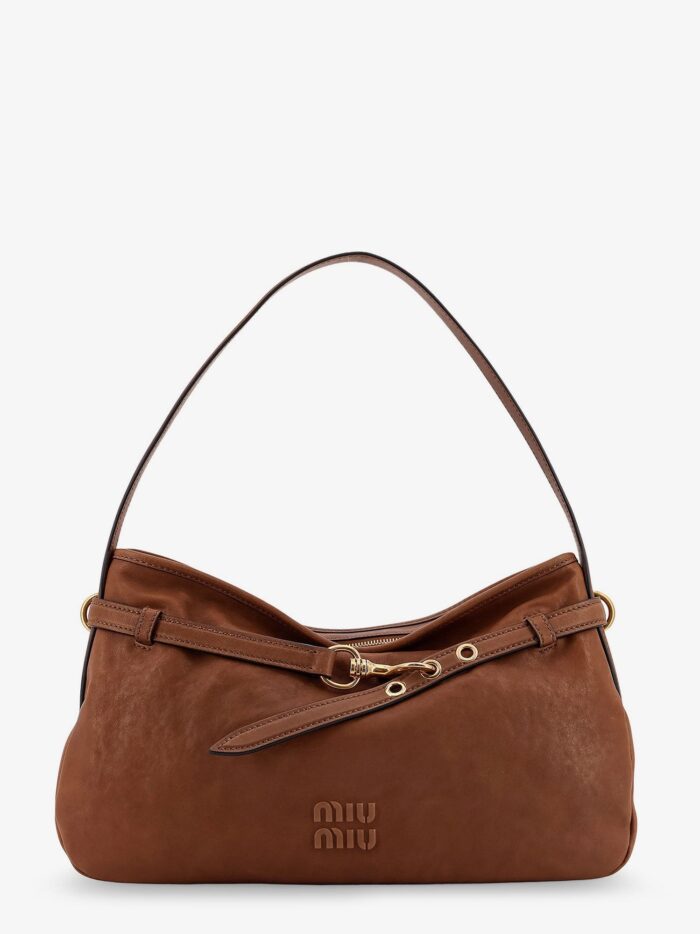 Miu Miu Aventure Leather Shoulder Bag