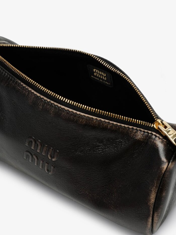 Miu Miu Aviator Mini Leather Shoulder Bag