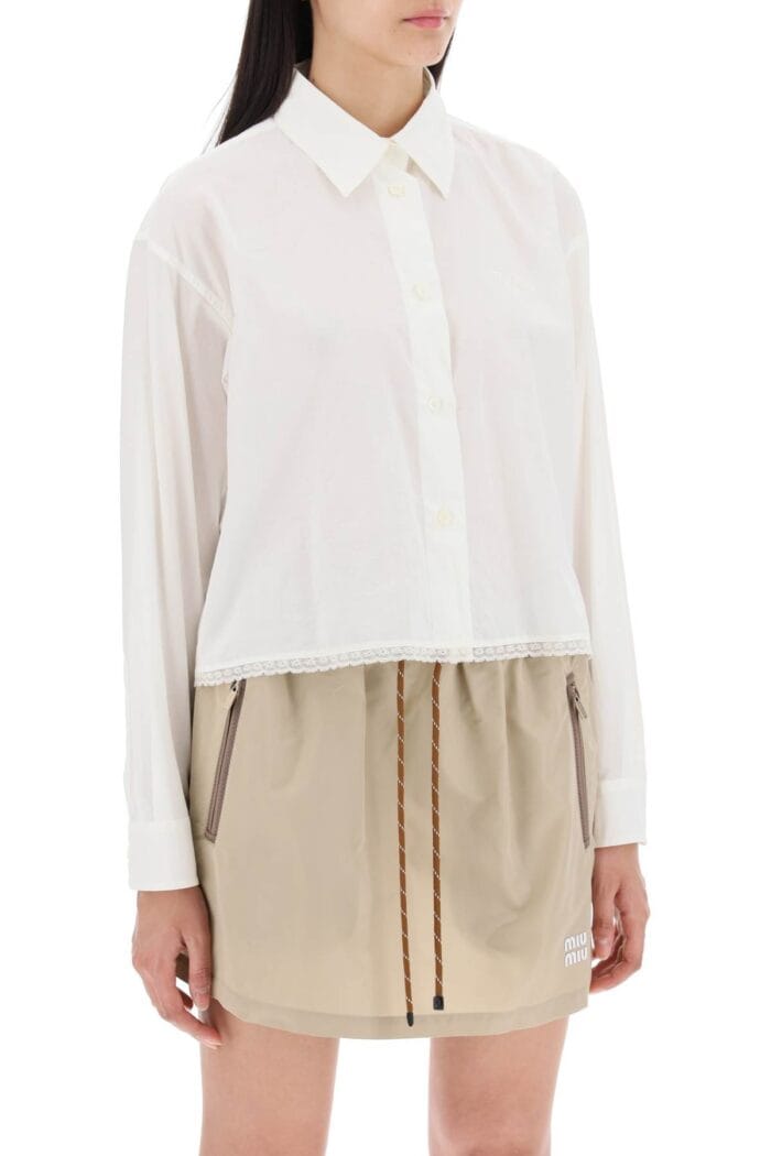 MIU MIU Batiste Cotton Shirt