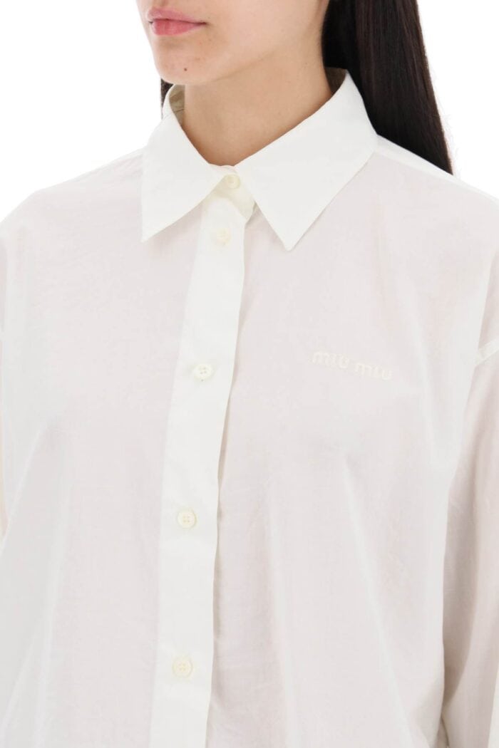 MIU MIU Batiste Cotton Shirt