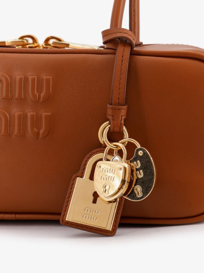 Miu Miu Beau Leather Handbag