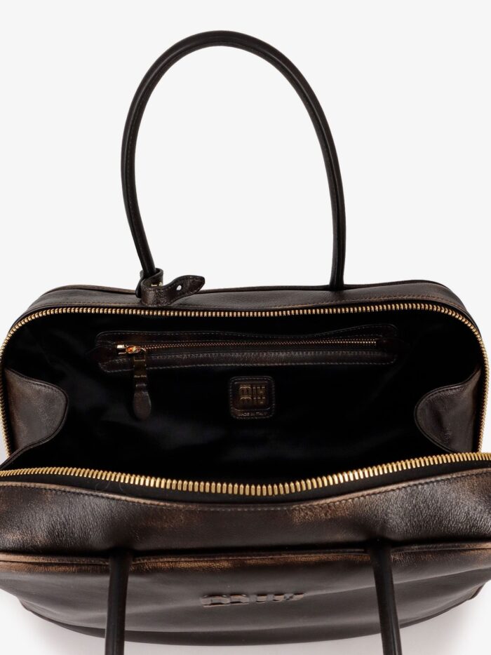 Miu Miu Beau Leather Handbag