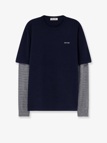 Miu Miu Blend Of Virgin Wool, Cashmere And Silk Sweater