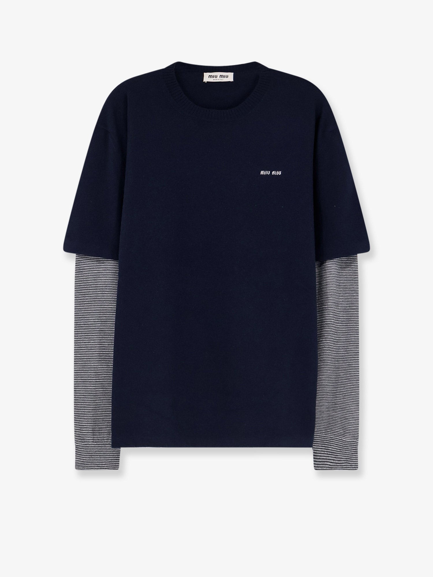 Miu Miu Blend Of Virgin Wool, Cashmere And Silk Sweater