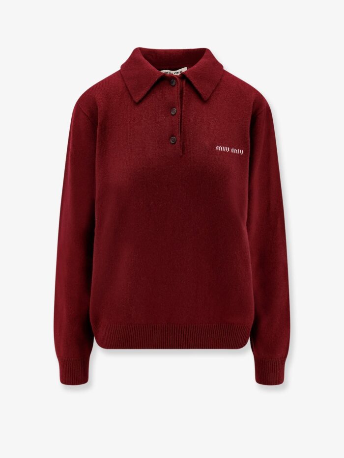 Miu Miu Cashmere Polo Sweater