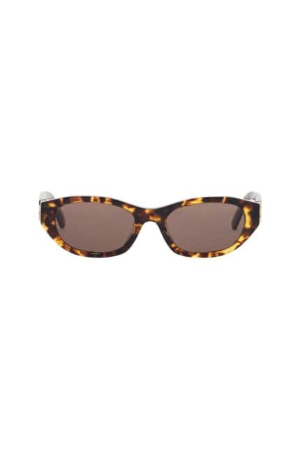 MIU MIU Cat-eye Honey Havana Sunglasses Organic Acetate Brown Lenses 0mu A03s