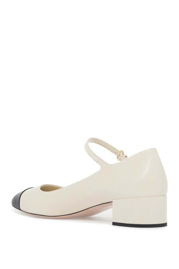 MIU MIU 'contrast Pointed Toe D