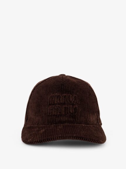 Miu Miu Corduroy Baseball Hat