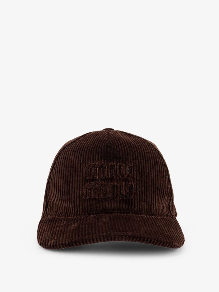 Miu Miu Corduroy Baseball Hat