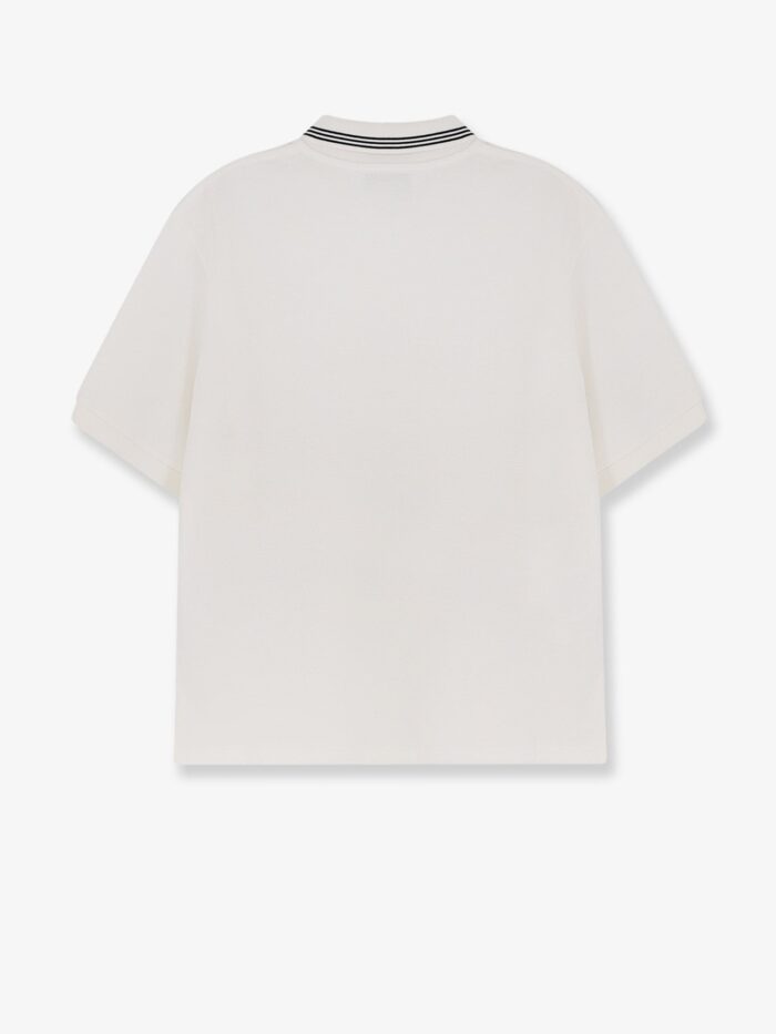 Miu Miu Cotton Polo Shirt With Asymmetric Zip