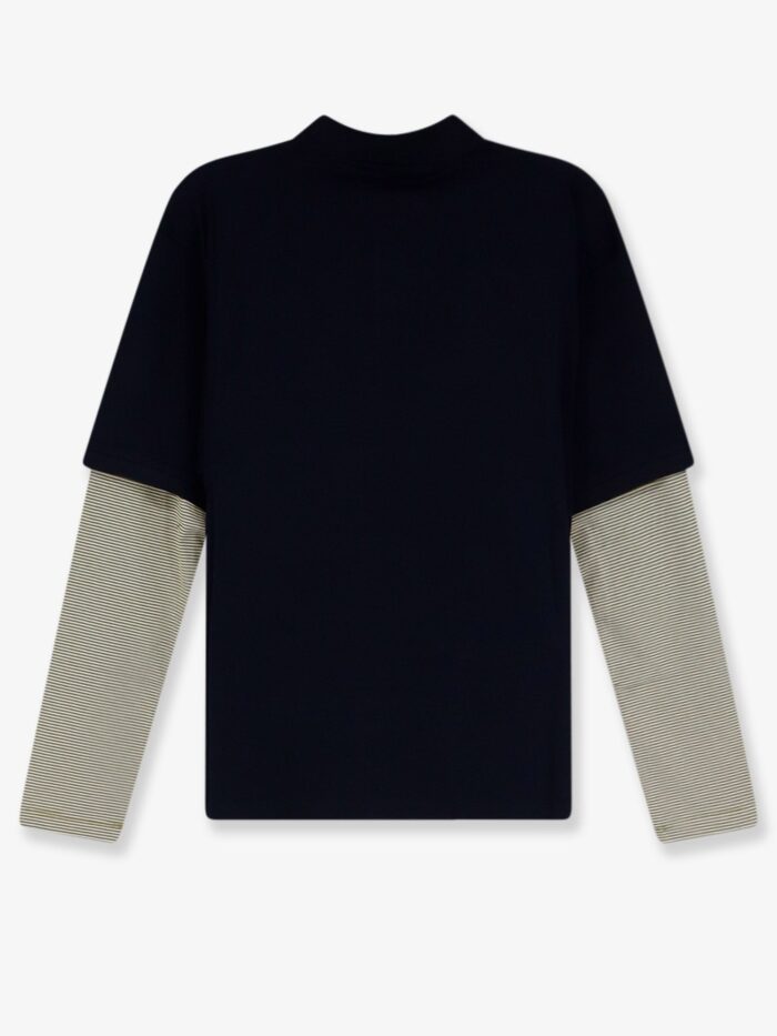 Miu Miu Cotton Polo Shirt With Front Embroidered Logo