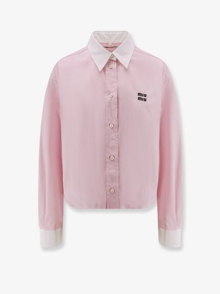 Miu Miu Cotton Poplin Shirt