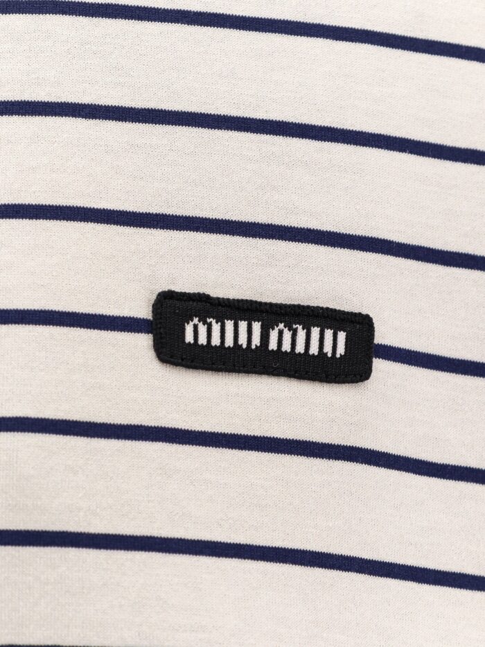 Miu Miu Cotton Reversible T-shirt
