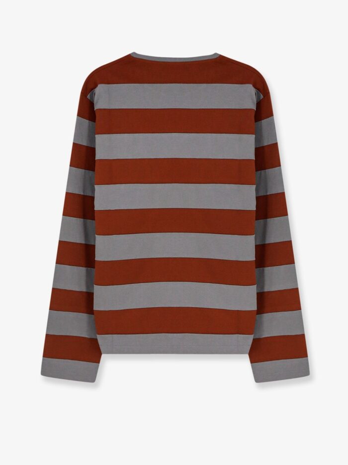 Miu Miu Cotton T-shirt With Striped Pattern