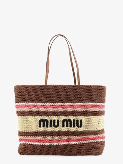 Miu Miu Crochet Shopping Bag