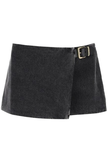 Miu Miu Denim Micro Skirt