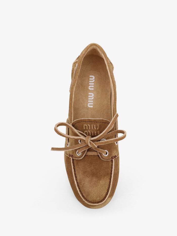 Miu Miu Faded Suede Loafers