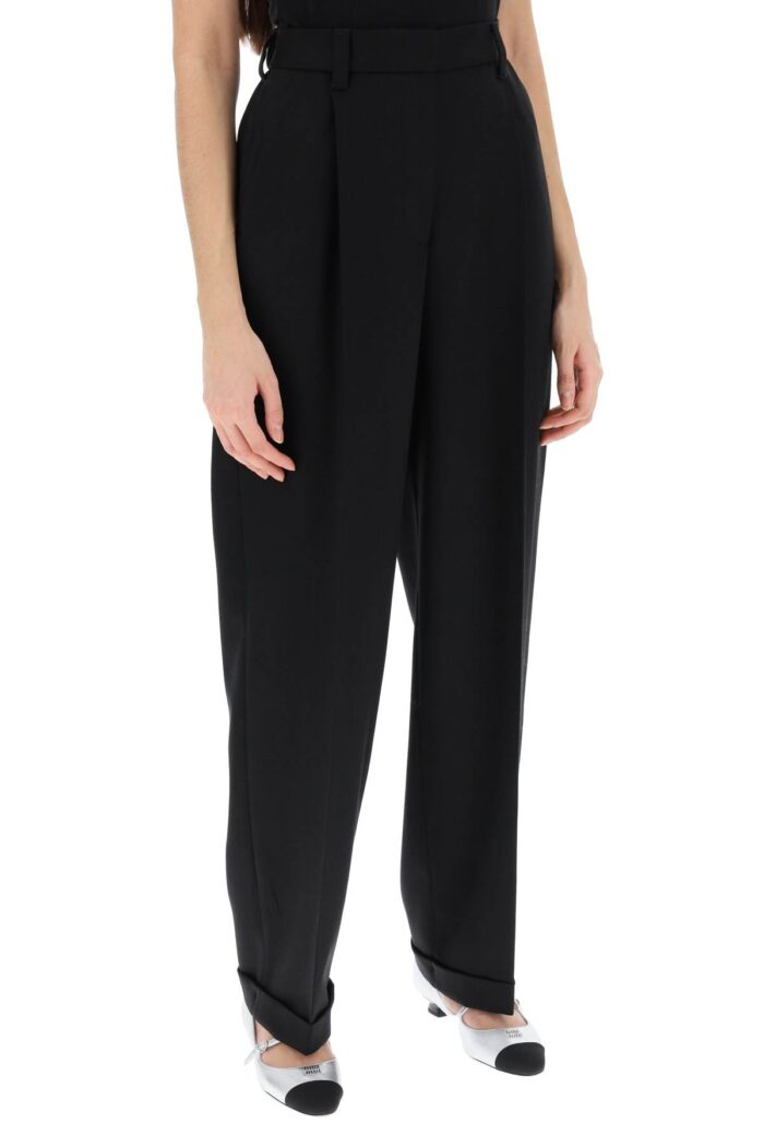 MIU MIU Grain De Poudre Pants