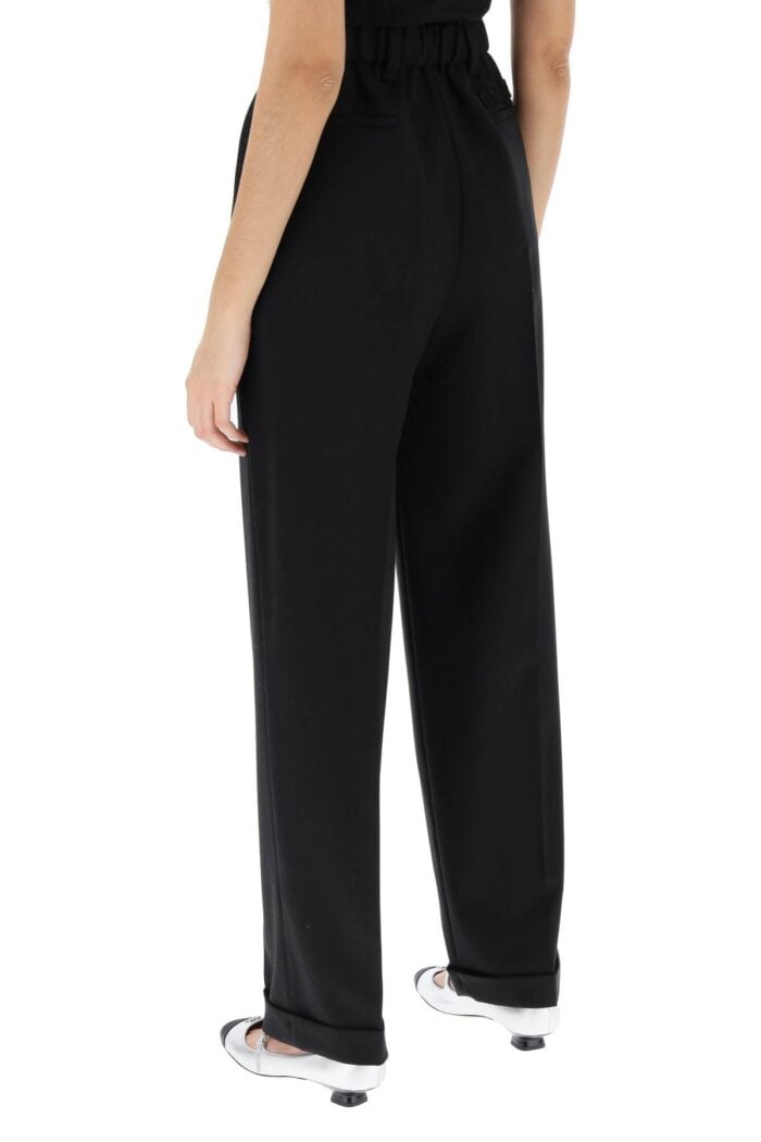 MIU MIU Grain De Poudre Pants