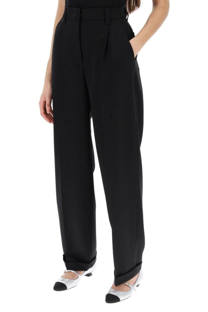 MIU MIU Grain De Poudre Pants