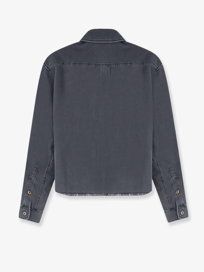 Miu Miu Grey Light Denim Shirt