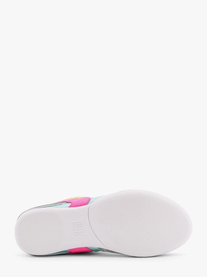 Miu Miu Gymnasium Low-top Technical Fabric And Suede Sneackers