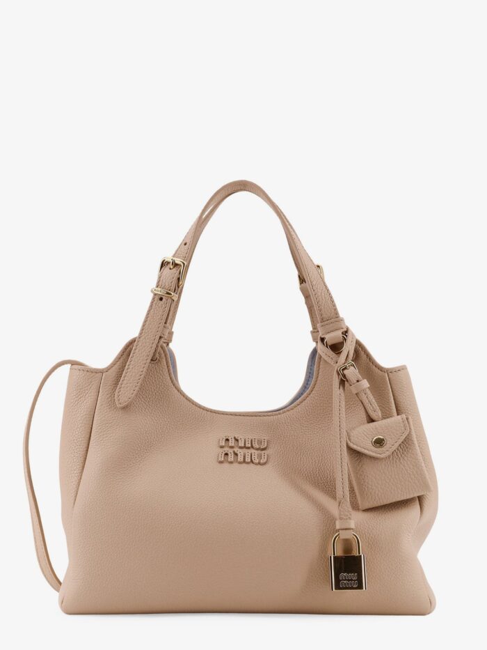 Miu Miu Hammered Leather Crossbody Bag