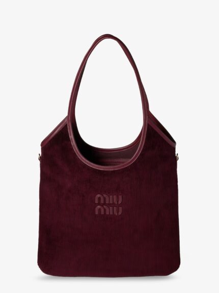 Miu Miu Ivy Corduroy Shoulder Bag
