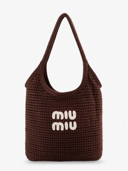 Miu Miu Ivy Cotton Shoppin Bag